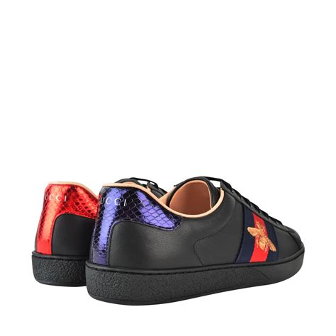 gucci bee trainers womens ebay|Gucci ace bee embroidered.